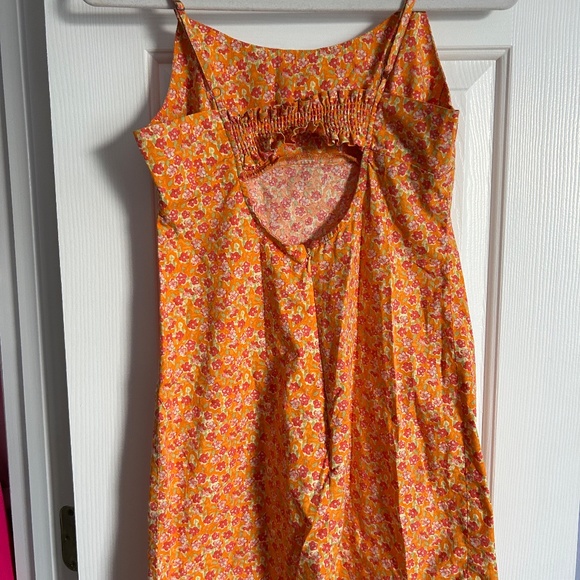 Wild Fable Orange Summer Mini Dress in S - Picture 2 of 2